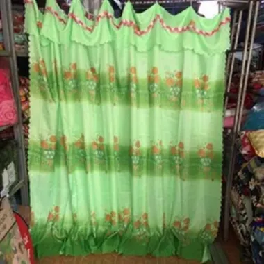 Màn Ri Đô Vải Thun Xanh Che Nắng Mưa Giá Rẻ - Khuyến Mãi 150000đ 6