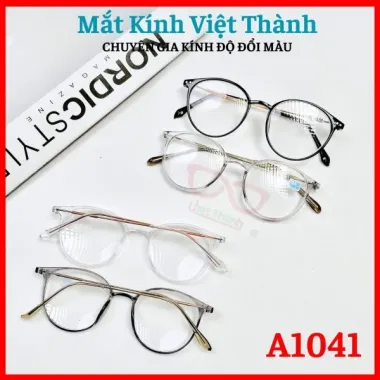 Mắt Kính Gọng Tròn MOCHON Nhựa Cao Cấp - Lắp Tròng Cận Loạn Giá Rẻ Chỉ 199k 3
