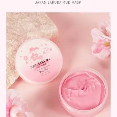 Mặt Nạ Bùn Non LAIKOU Sakura - Làm Trắng, Loại Bỏ Mụn, Dưỡng Ẩm Chỉ 29.000Đ 3
