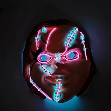 Mặt Nạ Diệt Quỷ Ubauta LED Phát Sáng Cosplay Halloween Giá Rẻ 353803VNĐ