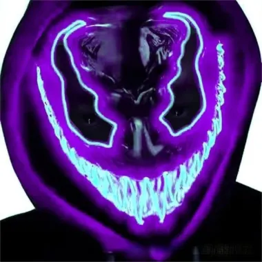 Mặt Nạ Kinh Dị Halloween LED Dạ Quang Giá Rẻ - Venom Nhân Vật Sáng Tạo 4