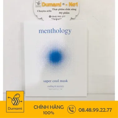 Mặt Nạ Làm Lạnh Tê Mát Da Menthology Giá CỰC SỐC - 53k Thay Vì 67310 VND - Siêu Làm Mát Ngay