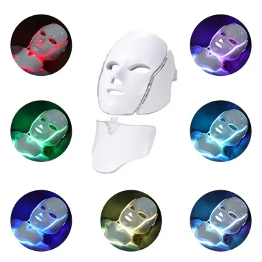 Mặt Nạ LED 7 Màu Trẻ Hóa Da - Sạc Lại, 3 Màu Đẹp Da, Giá Tốt 691.166đ 6