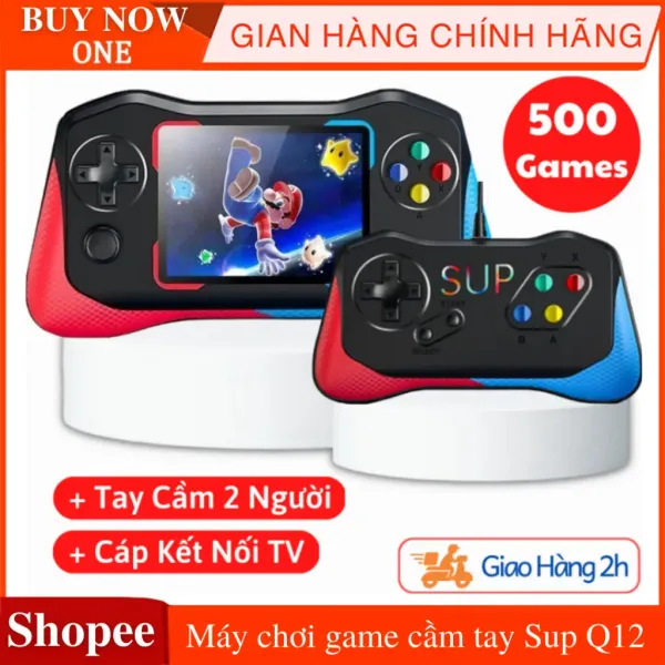 Hình ảnh sản phẩm Máy chơi game di động Sup 500 trong 1 chế độ 2 người kết nối TV pin lâu bền giá rẻ