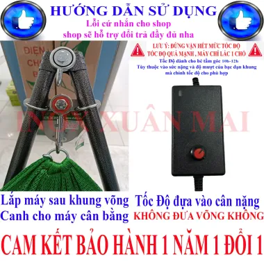Máy Đưa Võng Tự Động Cho Bé FUJISHI Inox Xuân Mai - Giảm 29tr còn 139k