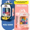 Máy gắp thú mini siêu rẻ 10 thú bông đồ chơi cho bé có đèn nhạc chạy pin sạc giá chỉ 235k 4