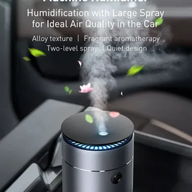 Máy Phun Sương Tinh Dầu 5 Cấp Độ Có Đèn Led - Tạo Độ Ẩm Không Khí Giá Rẻ Chỉ 20.9k