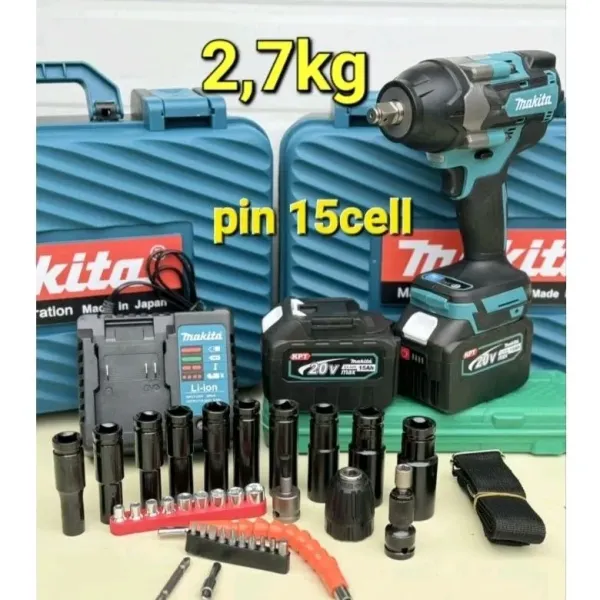 Đánh giá thực tế Máy Siết Bulong Makita 2200nm Pin 15cell – Hiệu năng và độ bền