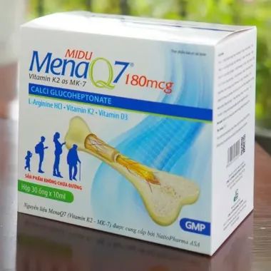 Midu MenaQ7 180mcg - Tăng Chiều Cao, Canxi D3K2 Cho Bé & Mẹ Bầu - Giá Tốt 360k 4