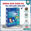 Miếng Dán Ho Thảo Dược Anti Babi Giảm Ho, Long Đờm, Cảm Lạnh Hiệu Quả Giá 135k/Hộp 12 Miếng