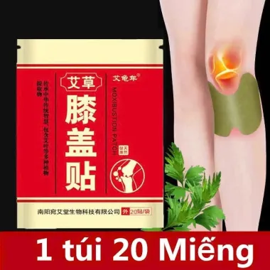Miếng Dán Ngải Cứu Giảm Đau Bụng, Lạnh Chân Tay - 20 Miếng, Nội Địa Trung, An Toàn, Giá 30K