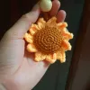 Móc Khóa Len Hoa Hướng Dương Handmade Autumny - Quà Tặng Sinh Nhật Giá Xỉ | Chỉ 35k 5