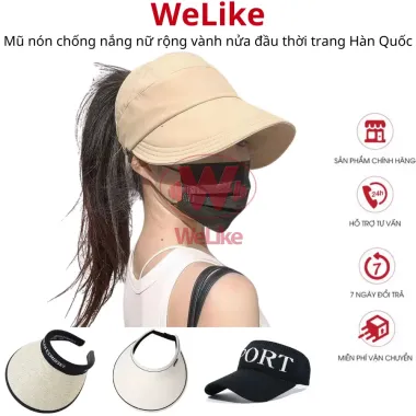 Mũ Chống Nắng Nữ Vành Rộng HALA - Nón Đi Biển Thời Trang Chống Tia UV Giảm 125k 4
