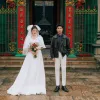 Mũ Cô Dâu Retro Màu Be Ren Gạc - Nón Du Lịch Phong Cách Cổ Điển Chụp Ảnh Giá Cực Sốc 256632đ 5