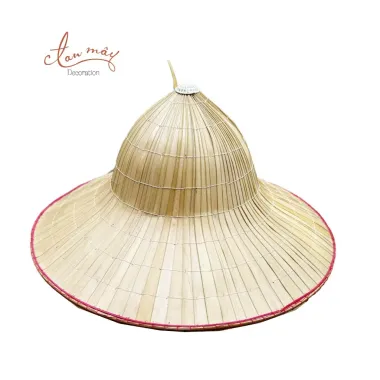 Mũ Nón Lá Cọ Vành Rộng 40cm Che Nắng Mưa Đi Du Lịch Câu Cá Giá 50k 4