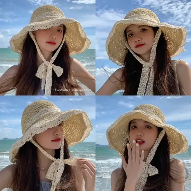 Mũ Tiểu Thư Cotton Mềm Mũ Bèo Công Chúa Đi Biển Du Lịch Giá Cực Sốc 45k - SHOPMEYEU 1 Mũ Tiểu Thư Cotton Mềm Mũ Bèo Công Chúa Đi Biển Du Lịch Giá Cực Sốc 45k - SHOPMEYEU 1