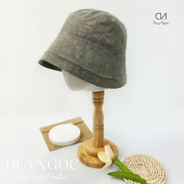 Mũ Vành Rộng Nữ Linen Mềm Mại - Nón Đi Biển, Du Lịch Giá 169k!
