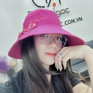 Mũ Vành Rộng Nữ Linen Mềm Mại - Nón Đi Biển, Du Lịch Giá 169k!