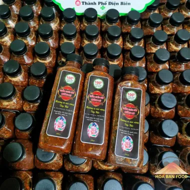 Muối Chẩm Chéo Mường Lay 350ml Tây Bắc Chuẩn Vị Khô Ướt Đặc Biệt Giá Tốt 55k 5