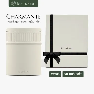 Nến Thơm Le Cadeau Charmante - Thư Giãn, Ngủ Ngon, Quà Tặng Sinh Nhật, Giá Khuyến Mãi 359k