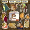 Nhãn dán Cheems Doge Meme Chó Vui Nhộn chống nước - Dán bàn học, mũ bảo hiểm - Giá chỉ 24k! 6