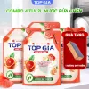 Nước Rửa Chén Thiên Nhiên TOPGIA Chanh Bưởi Gừng - Đánh Bay Dầu Mỡ, An Toàn Cho Gia Đình, Giá 39k 4