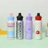 Nước Uống Đôi Dung Tích Lớn Có Ống Hút Thép Không Gỉ 316 Gốm Bên Trong Nồi Giữ Nhiệt Cốc Di Động Gắn Trên Xe Di Động 3