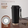 Nước Uống Đôi Dung Tích Lớn Có Ống Hút Thép Không Gỉ 316 Gốm Bên Trong Nồi Giữ Nhiệt Cốc Di Động Gắn Trên Xe Di Động 4