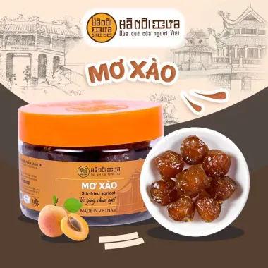 Ô mai xí muội Mận xào Hà Nội Xưa vị gừng chua ngọt hộp 180g 250g giá chỉ 29k 6