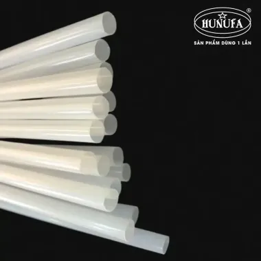 Ống hút nhựa cong dùng 1 lần giá rẻ - 50pcs chỉ 9500đ!