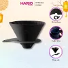 Phễu pha cà phê camping Hario V60 Zebrang Flat Dripper silicone giá rẻ 525k