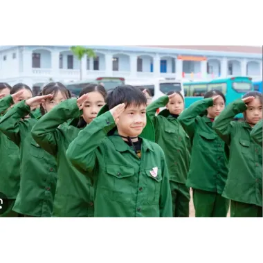 Quần áo học trại hè cho học sinh - Mũ bèo giá rẻ chỉ 55000đ, giảm từ 67650đ