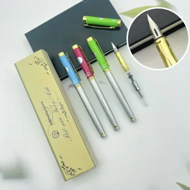 Que chỉ bảng giáo viên Bút mài thầy Ánh luyện chữ đẹp Ánh Dương giá rẻ 38880đ 4