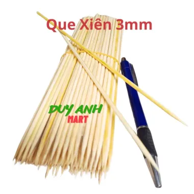 Que Xiên Tre Nướng Thịt, Xúc Xích - Đủ Kích Cỡ 15-30cm Giá Rẻ 14880đ 6 Que Xiên Tre Nướng Thịt, Xúc Xích - Đủ Kích Cỡ 15-30cm Giá Rẻ 14880đ 6