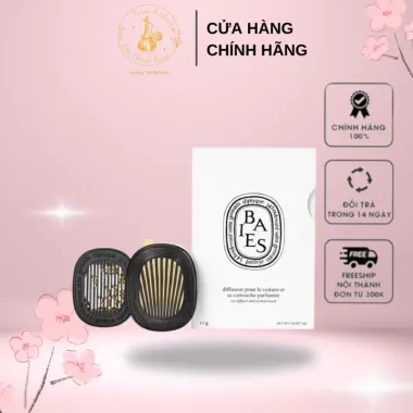 Sáp Thơm Xe Hơi Diptyque Cao Cấp - Kẹp Cửa Gió Ô Tô Giá Rẻ 450k