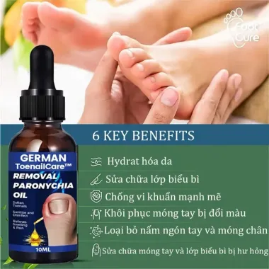 Serum Nấm Móng Tay Chân - Loại Bỏ Nhanh, Kháng Khuẩn, Miễn Phí Vận Chuyển 1