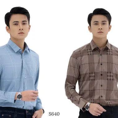 Sơ Mi Nam Thu Đông Giá Cực Sốc - Áo Sơ Mi Lót Tay Dài Cao Cổ Thoáng Khí Chỉ 88888đ