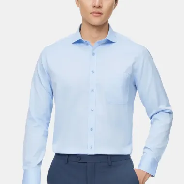 Sơ Mi Nam Thu Đông Giá Cực Sốc - Áo Sơ Mi Lót Tay Dài Cao Cổ Thoáng Khí Chỉ 88888đ