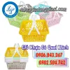 Sọt nhựa có quai xách giá rẻ - Giảm 20k, chỉ 38.000đ, mua ngay hôm nay 3