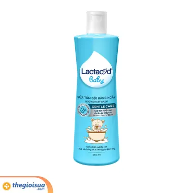 Sữa Tắm Gội Lactacyd Gentle Care Cho Trẻ Sơ Sinh & Nhỏ - Giá Khuyến Mãi 99000đ 1