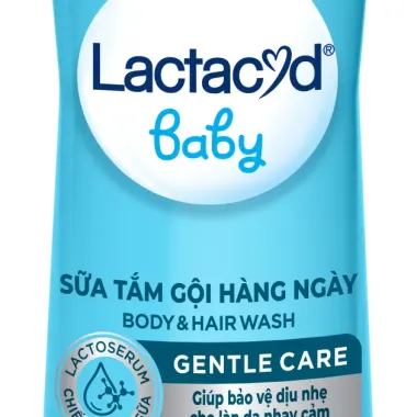 Sữa Tắm Gội Lactacyd Gentle Care Cho Trẻ Sơ Sinh & Nhỏ - Giá Khuyến Mãi 99000đ 3