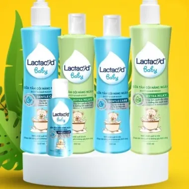 Sữa Tắm Gội Lactacyd Gentle Care Cho Trẻ Sơ Sinh & Nhỏ - Giá Khuyến Mãi 99000đ 5