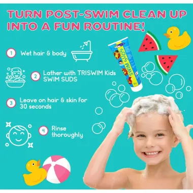 Sữa Tắm Gội Triswim Kids 2in1 Giá Rẻ - Tắm Gội 2 Trong 1 Cho Bé Chỉ 499k 4