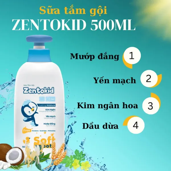 Trải nghiệm dùng sữa tắm Zentokid giảm rôm sảy: Cảm nhận thực tế của các bà mẹ
