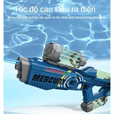 Súng Nước Điện Tử Tự Động Phát Sáng Mùa Hè Cho Trẻ Em Mercury M2 Giá Rẻ 633k 5