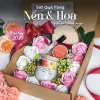 (Tặng kèm đèn, Không kèm tiền) Hộp quà hoa tiền tặng nhiều dịp 20/10, 20/11, 14/2, 8/3, sinh nhật, kỉ niệm. 4
