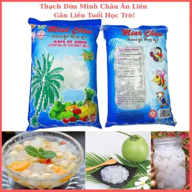 Thạch Dừa Minh Châu 1kg - Giải Nhiệt Mùa Hè, Nhớ Cổng Trường, Giá Chỉ 25.000đ 1 Thạch Dừa Minh Châu 1kg - Giải Nhiệt Mùa Hè, Nhớ Cổng Trường, Giá Chỉ 25.000đ 1