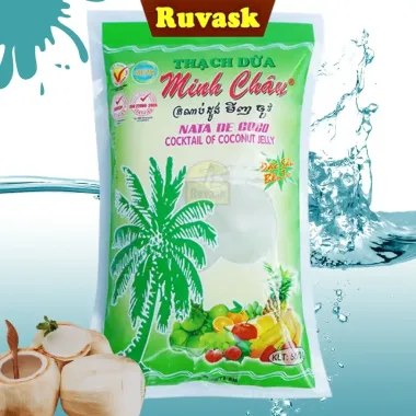 Thạch Dừa Minh Châu 1kg - Giải Nhiệt Mùa Hè, Nhớ Cổng Trường, Giá Chỉ 25.000đ 3 Thạch Dừa Minh Châu 1kg - Giải Nhiệt Mùa Hè, Nhớ Cổng Trường, Giá Chỉ 25.000đ 3
