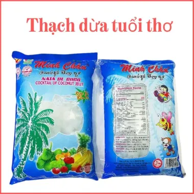 Thạch Dừa Minh Châu 1kg - Giải Nhiệt Mùa Hè, Nhớ Cổng Trường, Giá Chỉ 25.000đ 4 Thạch Dừa Minh Châu 1kg - Giải Nhiệt Mùa Hè, Nhớ Cổng Trường, Giá Chỉ 25.000đ 4