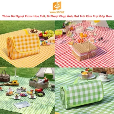 Thảm Dã Ngoại Picnic Gấp Gọn Chống Nước - Cắm Trại, Du Lịch Lý Tưởng Chỉ 39k! 1 Thảm Dã Ngoại Picnic Gấp Gọn Chống Nước - Cắm Trại, Du Lịch Lý Tưởng Chỉ 39k! 1